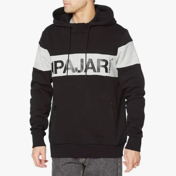 Pajar Canada Other - *NEW* PAJAR Canada Black and Gray Pullover Hoodie
